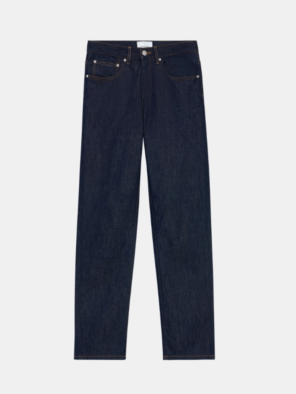 Longchamp Women’s Straight-Leg Jeans in Dark Blue